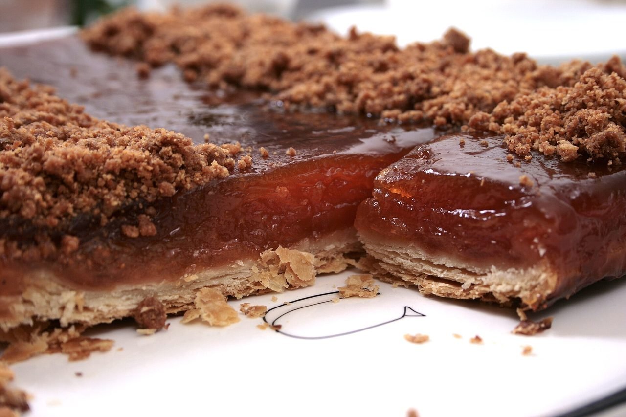 Tarte Tatin aux pommes caramélisées